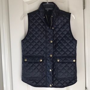 J Crew light puffer vest
